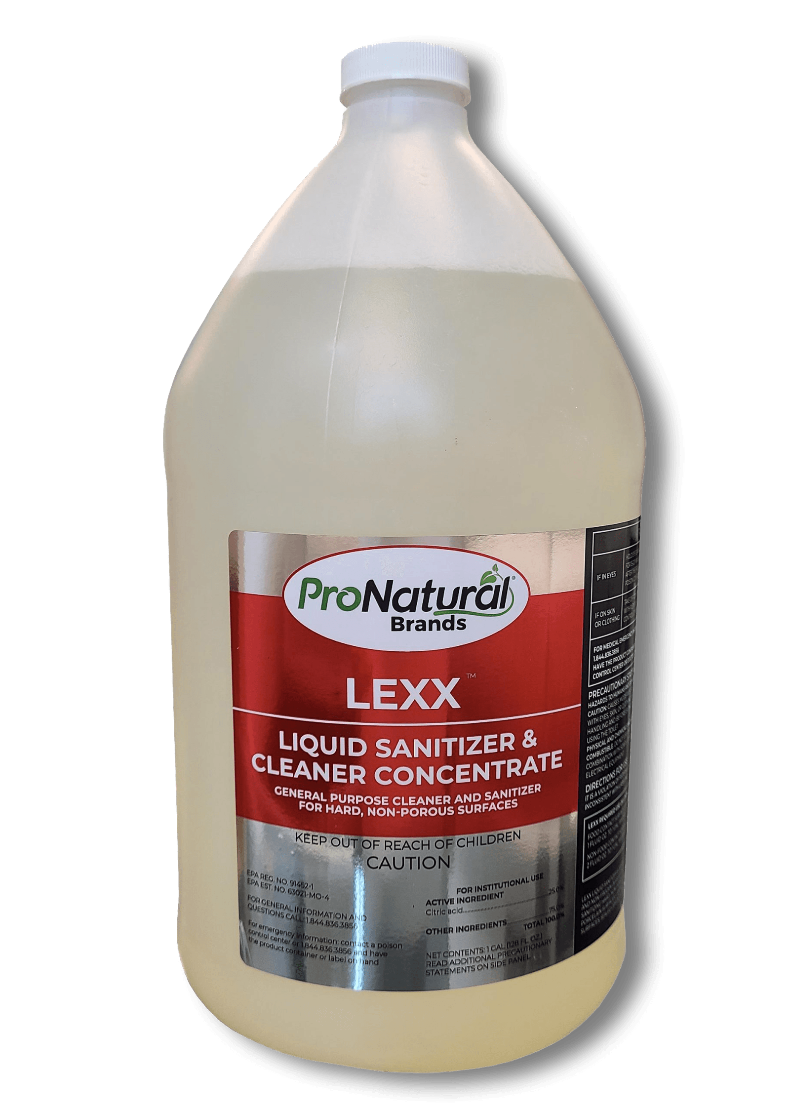 LEXX® Liquid Sanitizer & Cleaner Concentrate
